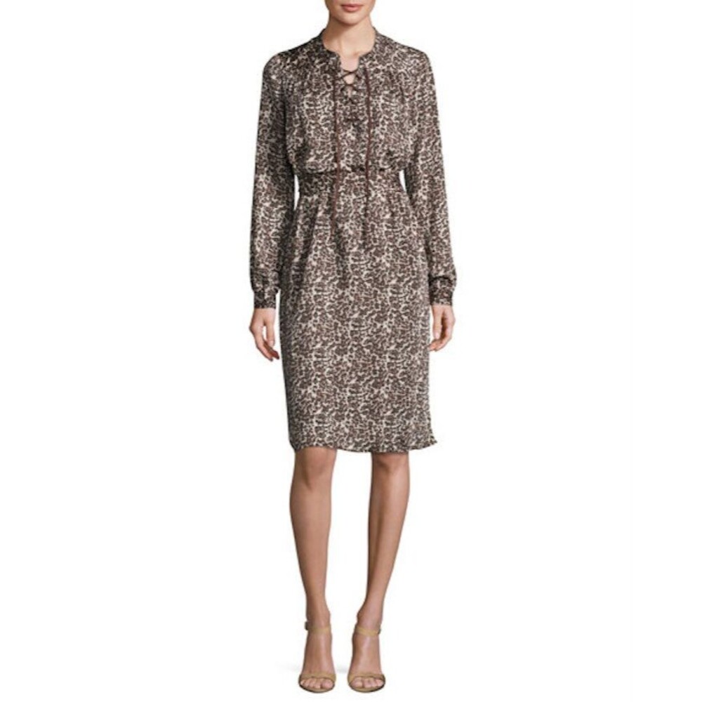 Three Dots Selena Long Sleeve Dress